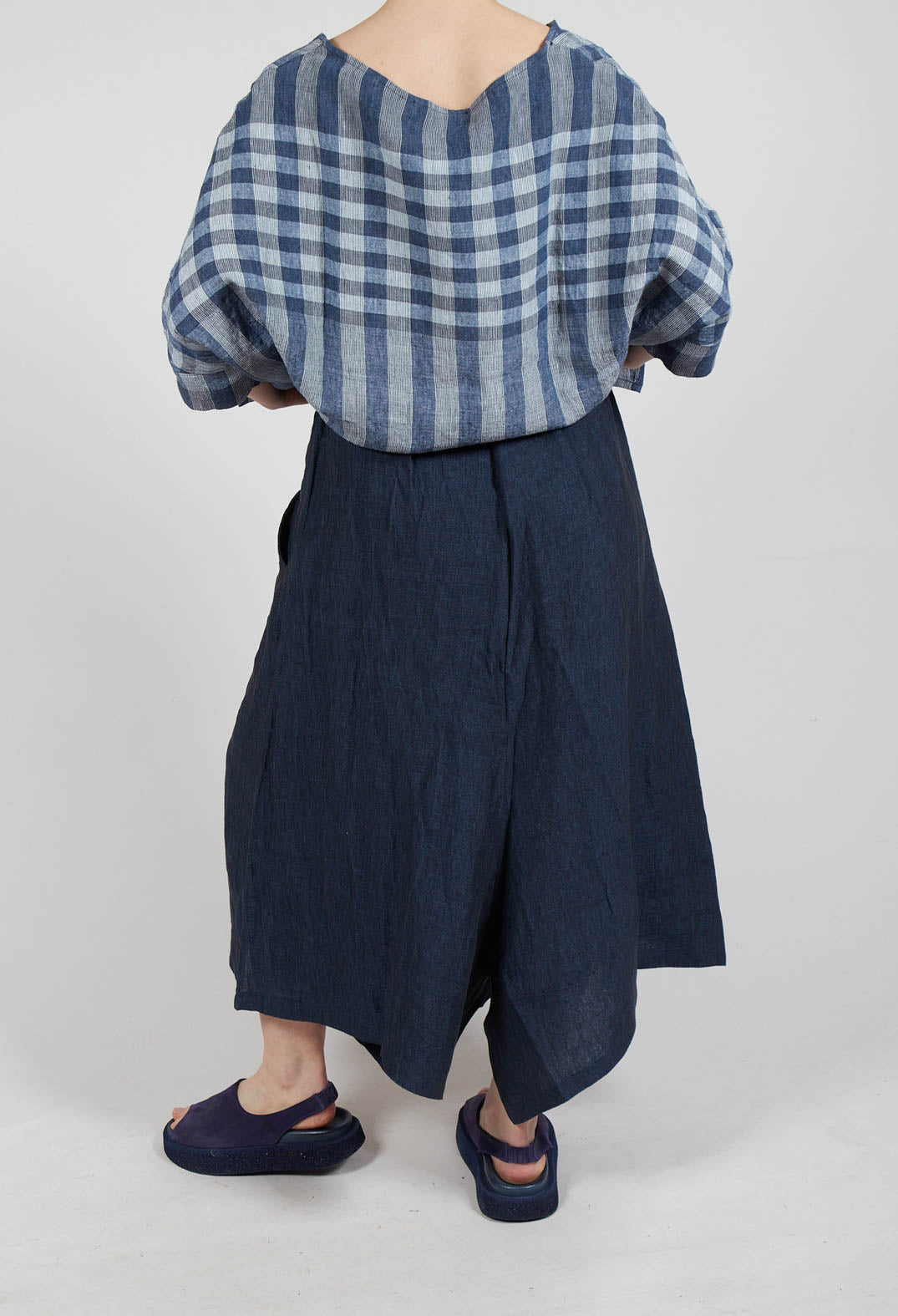 Lepre A Trousers in Blu