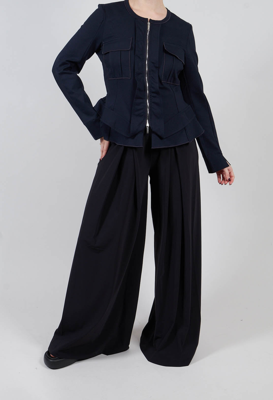 Diminsh Trouser in Jet Black