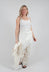 Licht-Crash Dress in Schnee