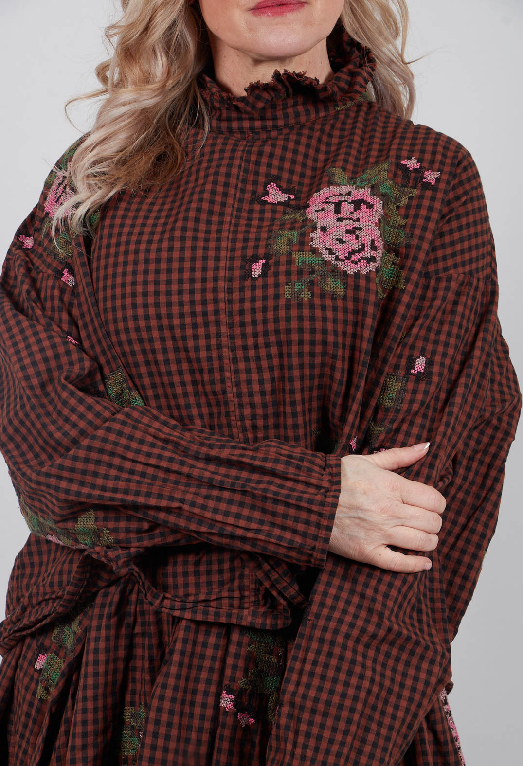 Liebein Blouse in Mudcloth