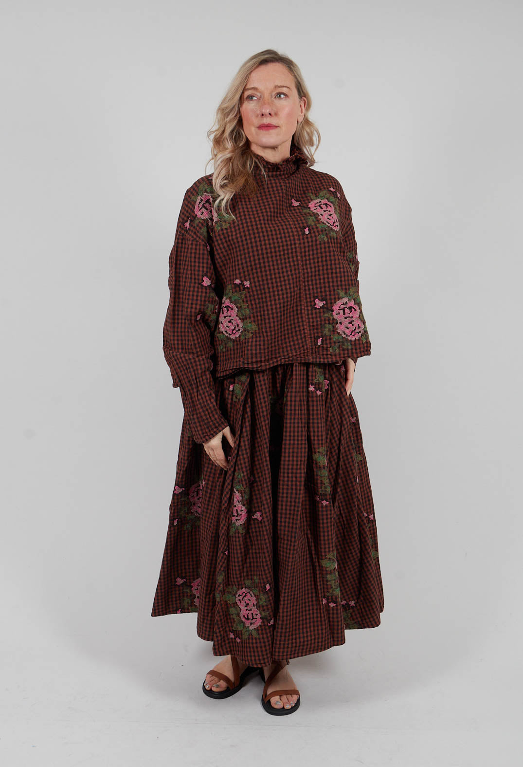 Liebein Blouse in Mudcloth