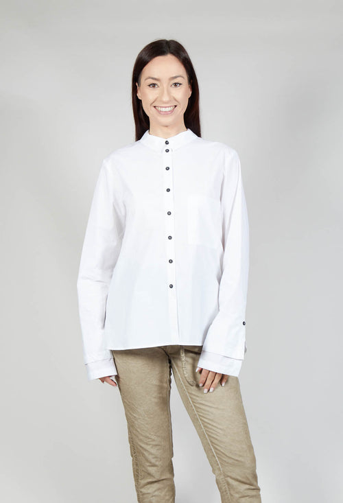 Lightwear Cotton Shirt in White