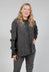 Lightweight Blouse in Coal Cloud