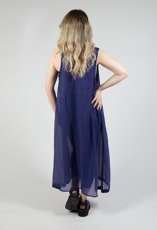 Lightweight Sleeveless Dress in Azur