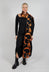 Limb Scarf in Orange and Black