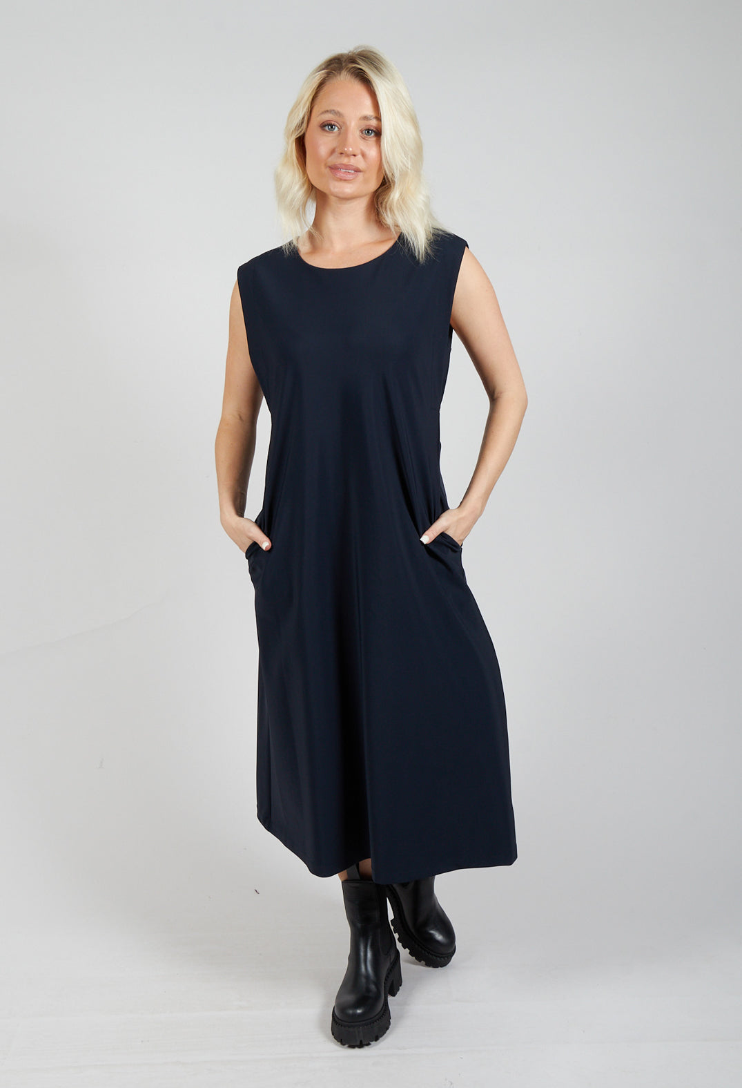 Long Dress in Navy