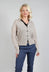 Long Sleeve Cardigan in Mastic