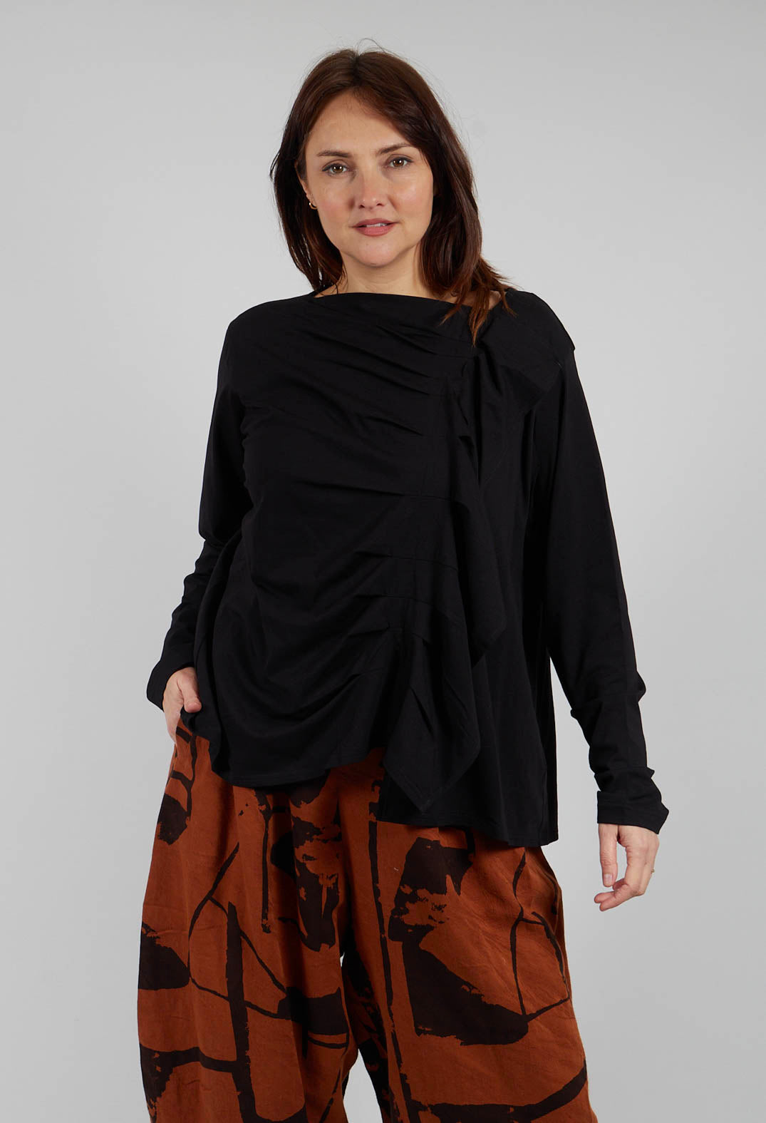 Long Sleeve Shirt in Black
