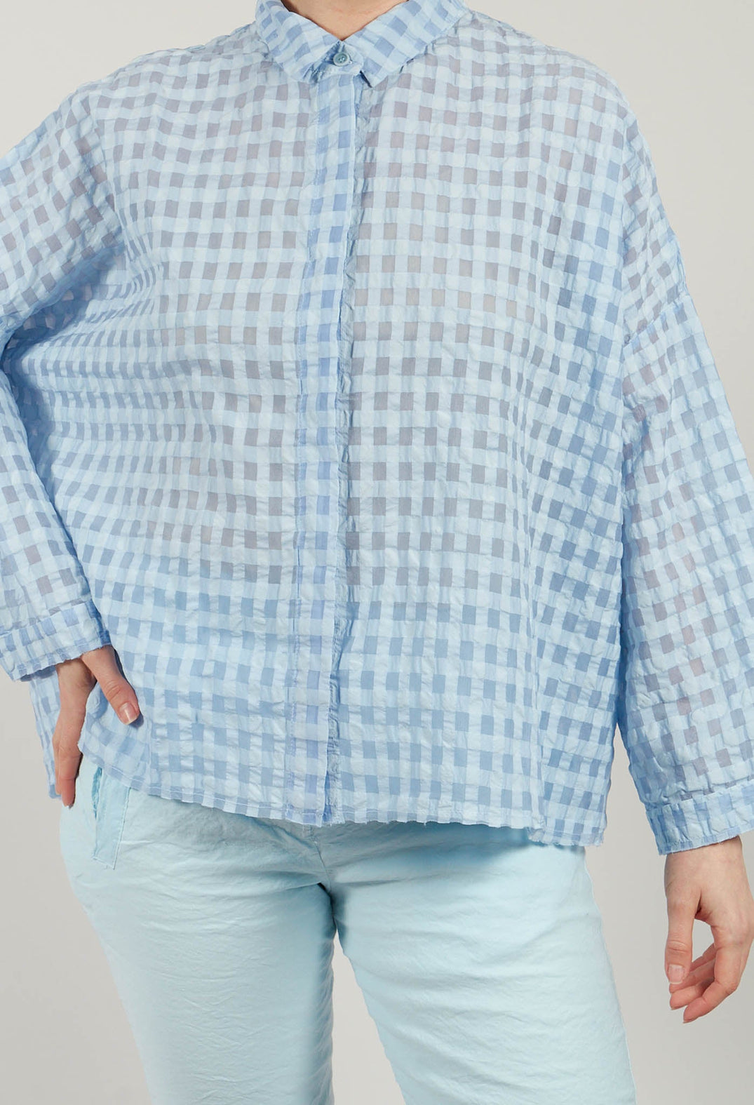 Long Sleeve Shirt in Cielo