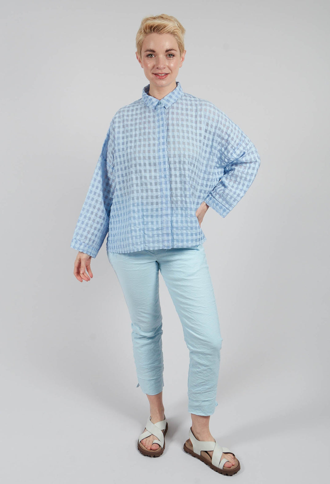 Long Sleeve Shirt in Cielo