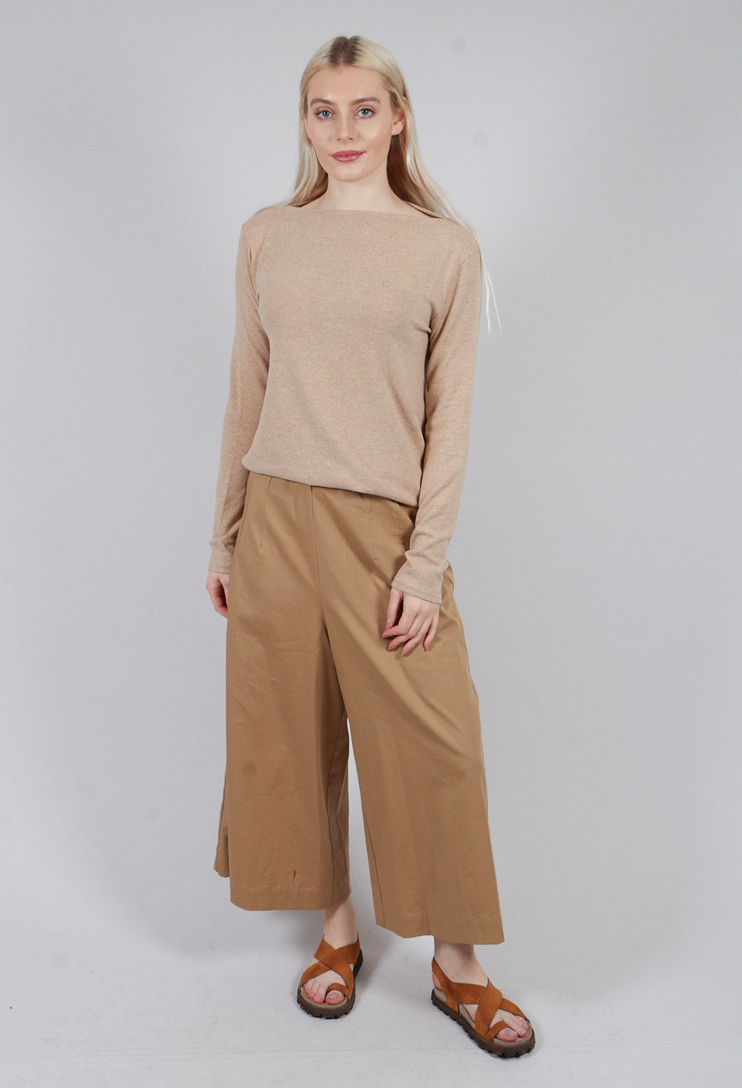 Long Sleeve T-Shirt in Sand