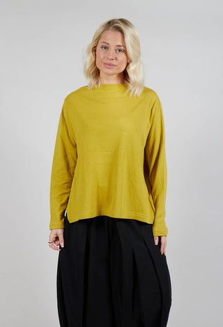Long Sleeve Top in Mustard