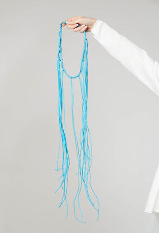 Long String Choker in Blue