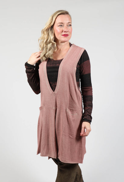 期間限定セール IO / Vest Of Spitz Rundholz Mainline Long Sweater Vest in Amaretto Cloud – Olivia May