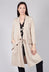 Longline Cardigan with Pockets in Sand