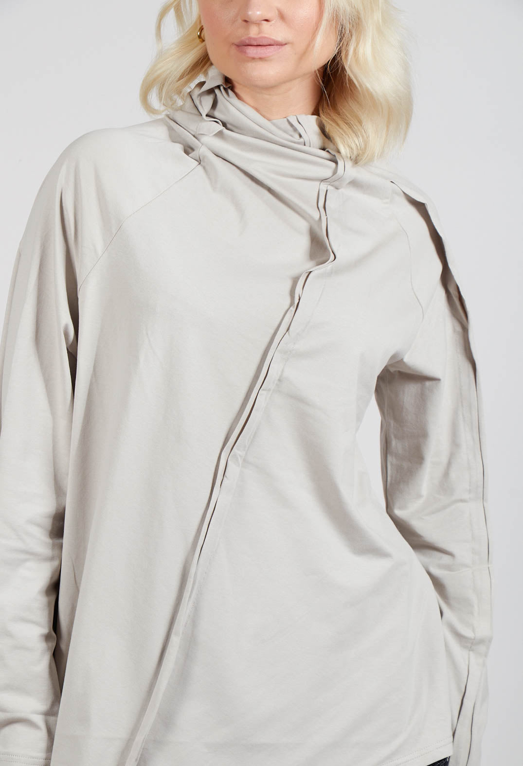 Longline Structred Top in Beige
