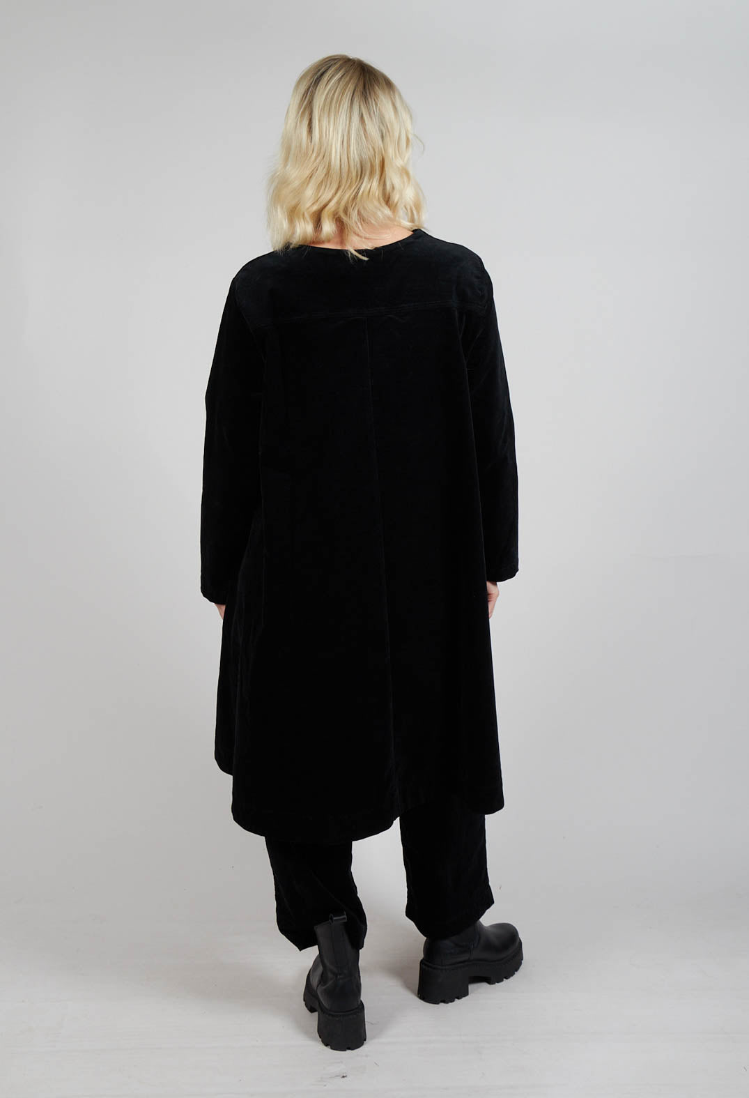 Longline Tunic in Black