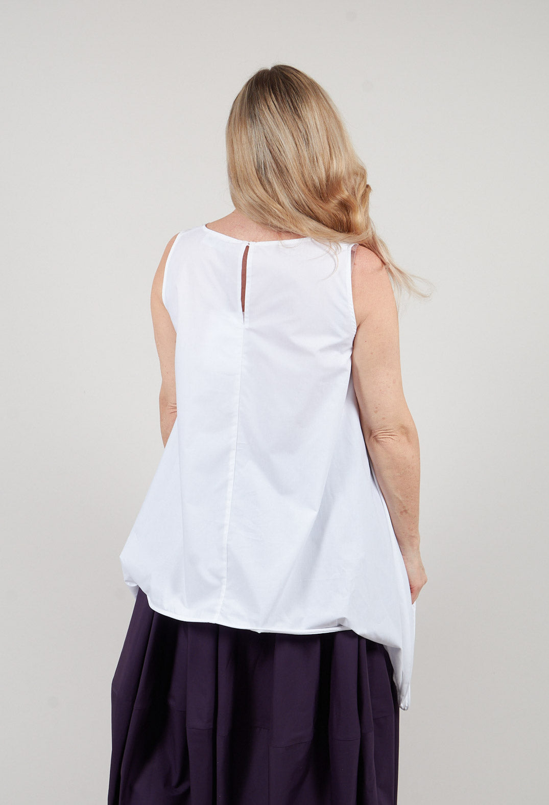 Longline Tunic in Off White