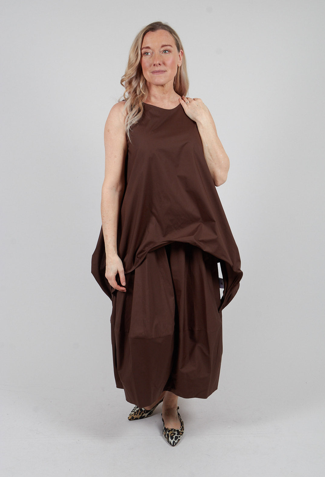 Longline Tunic in Oyster
