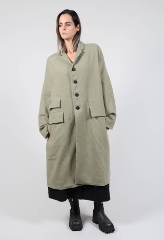 Loose Coat SW in Olive