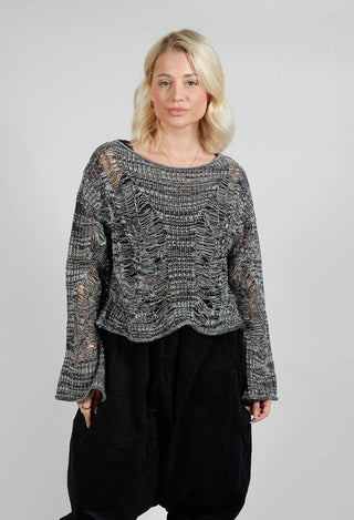 Loose Knit Jumper in Grey