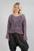 Loose Knit Jumper in Purple