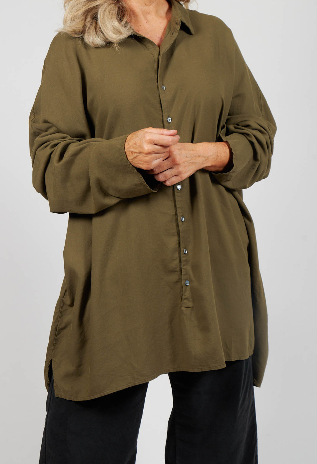 Loose Shirt TVC in Olive