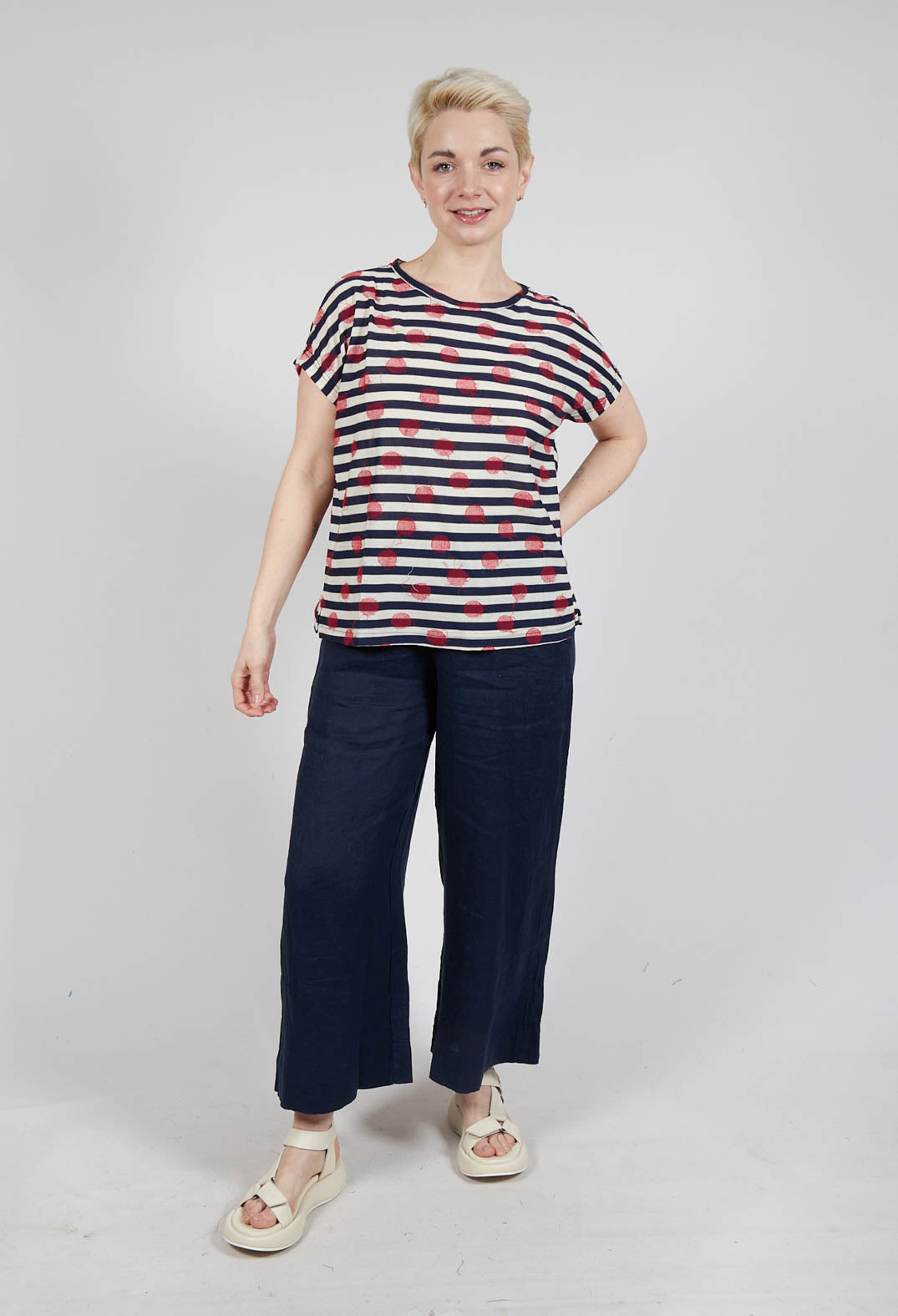 Lupino F Top in Blu