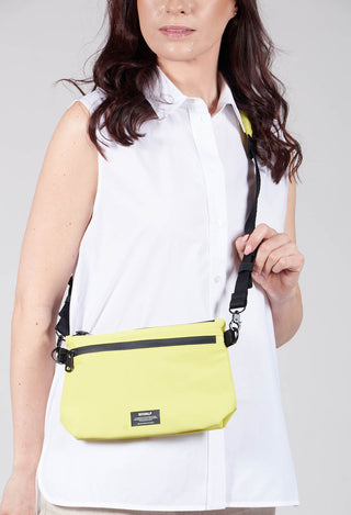 Lupitaalf Double Zip Bag in Lime