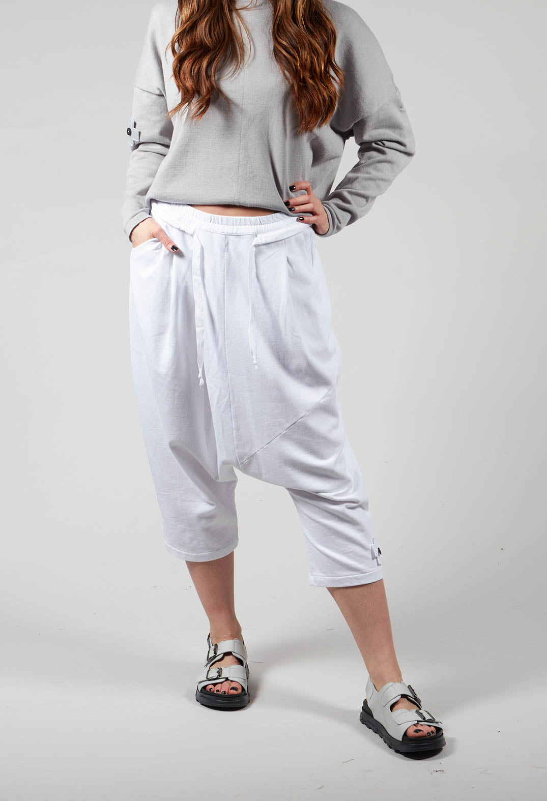 Luxe Pant Joggers in White