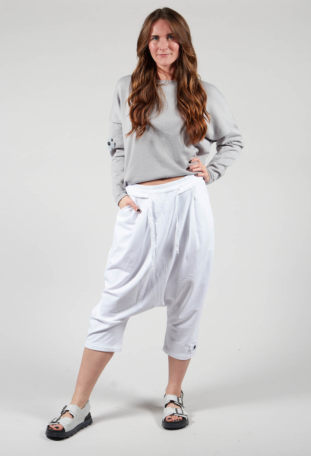 Luxe Pant Joggers in White
