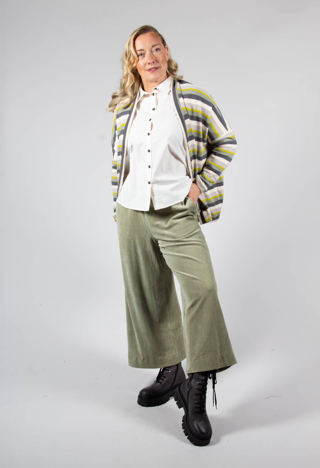 Polline Trousers in Linfa