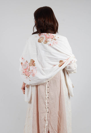 Maina Dress in Broderie Ecru