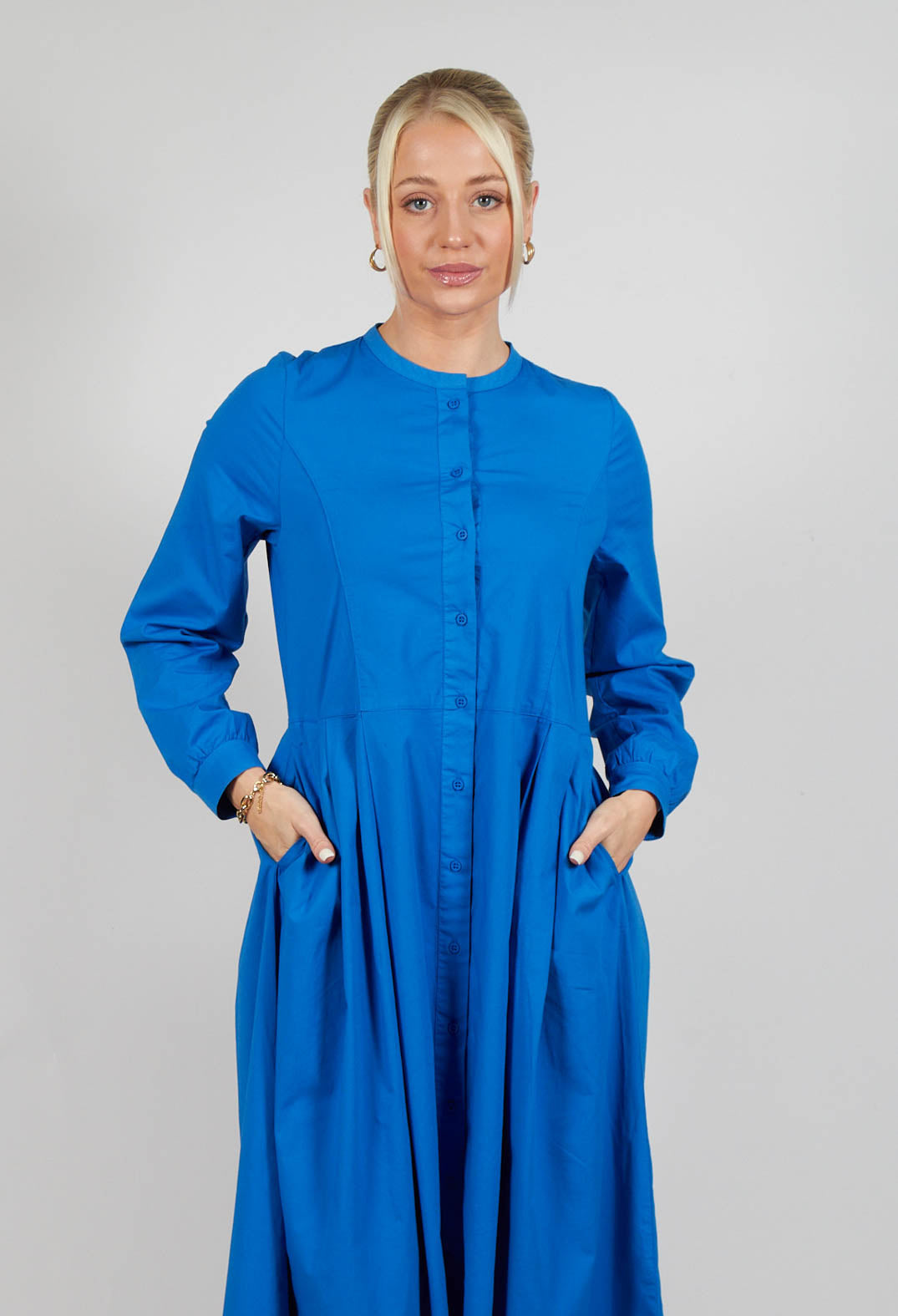 Maleha Dress in Cobalt