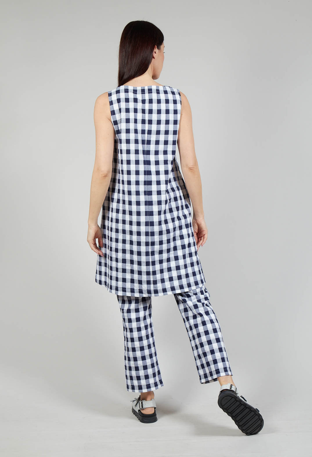 Mamba Dress in Azur Big Check