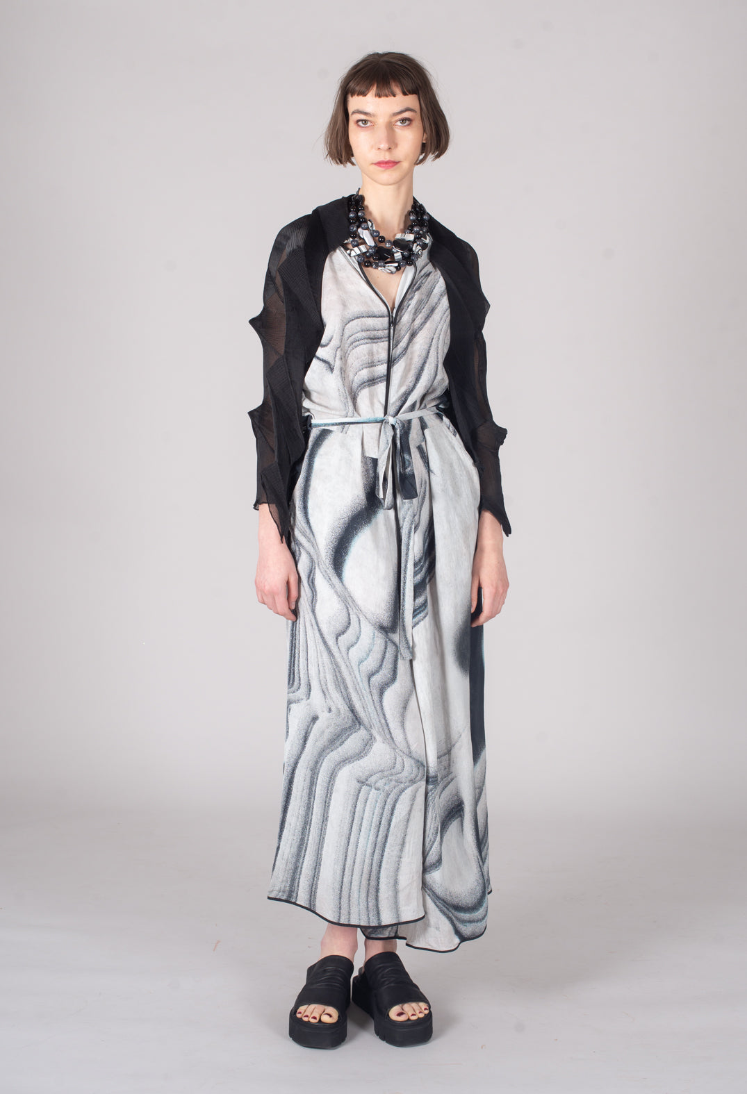 Sava Overalls in Grey Blue