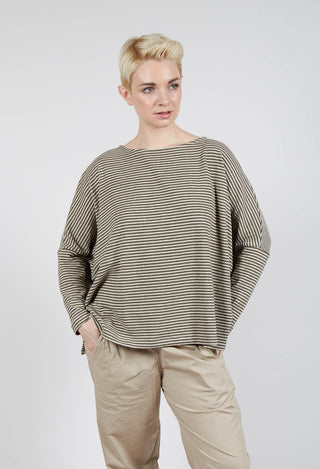 Martis Jumper in Alga Stripe