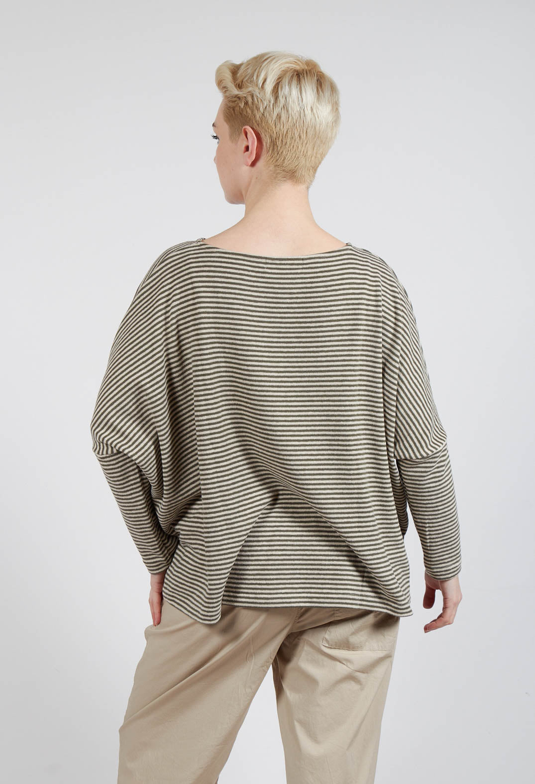 Martis Jumper in Alga Stripe