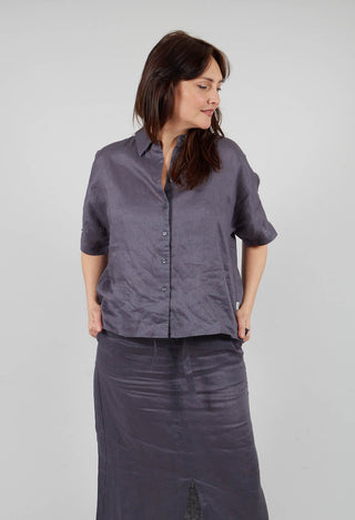 Melaniaalf Shirt in Storm Grey