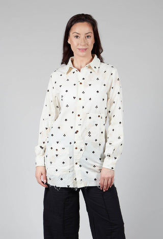 Mended Shirt in Quatre