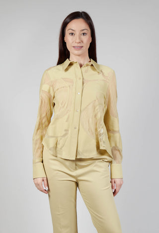 Mesh Lace Shirt in Pampas