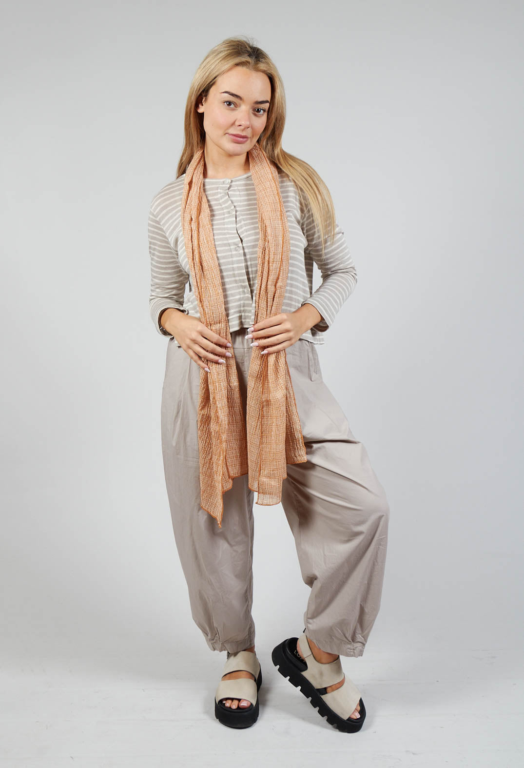 Micro T Scarves In Ambra