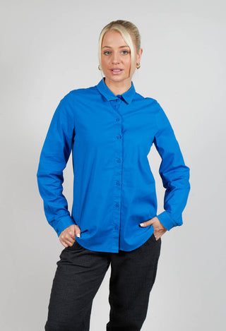 Mikumi Blouse in Cobalt