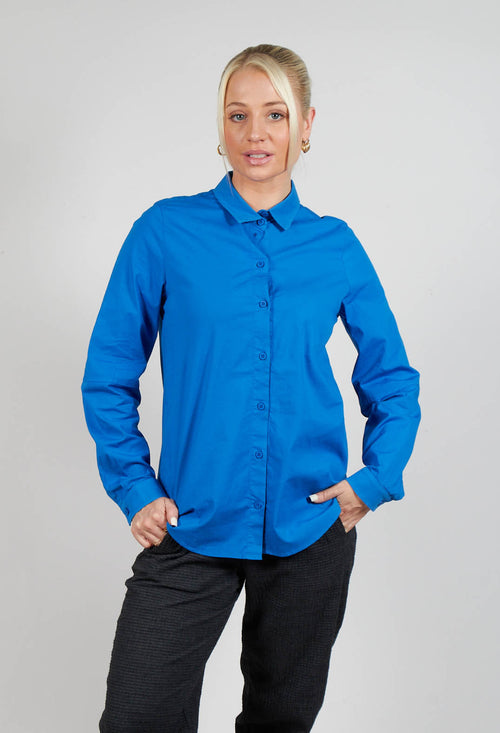 Mikumi Blouse in Cobalt
