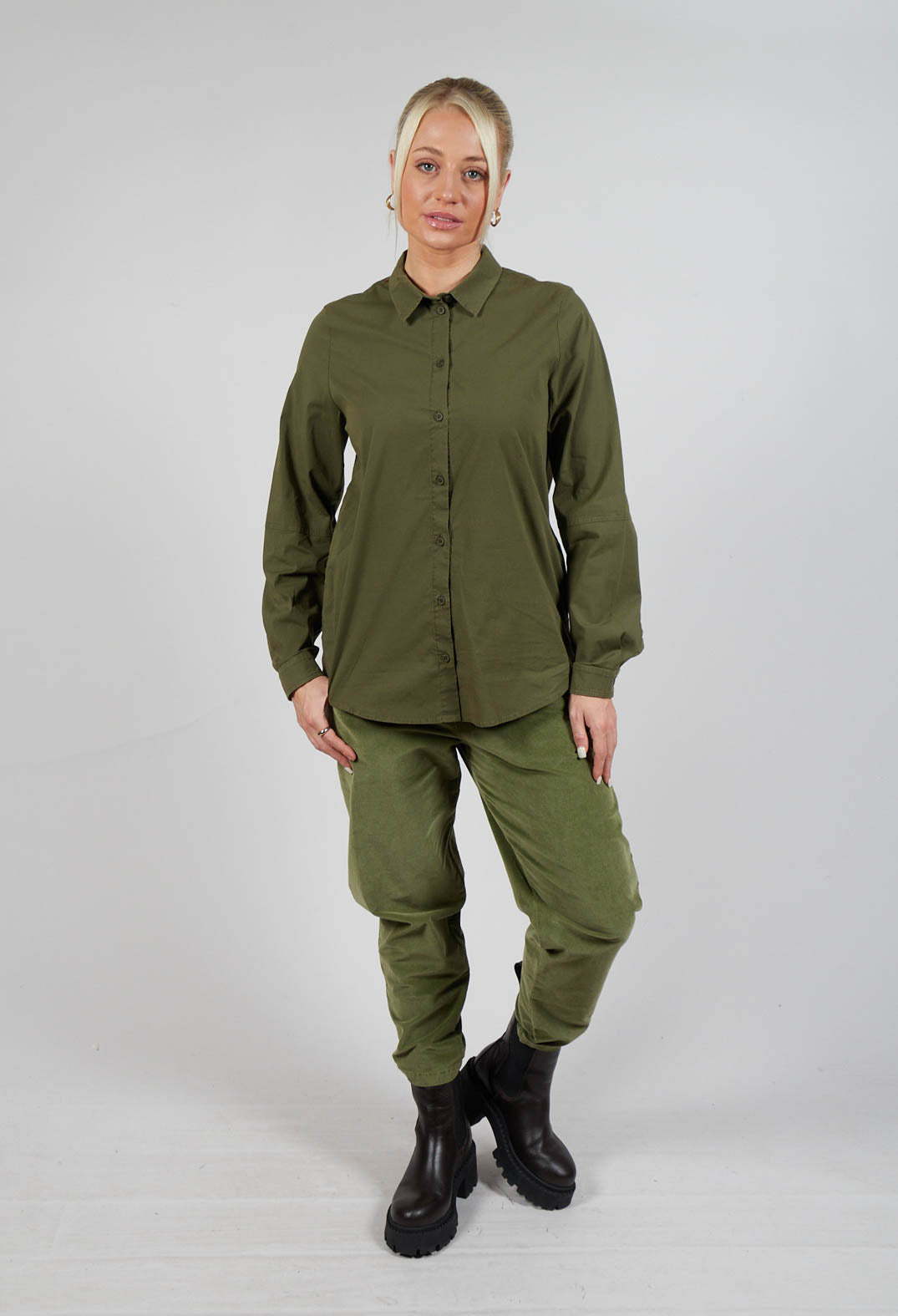 Mikumi Blouse in Khaki