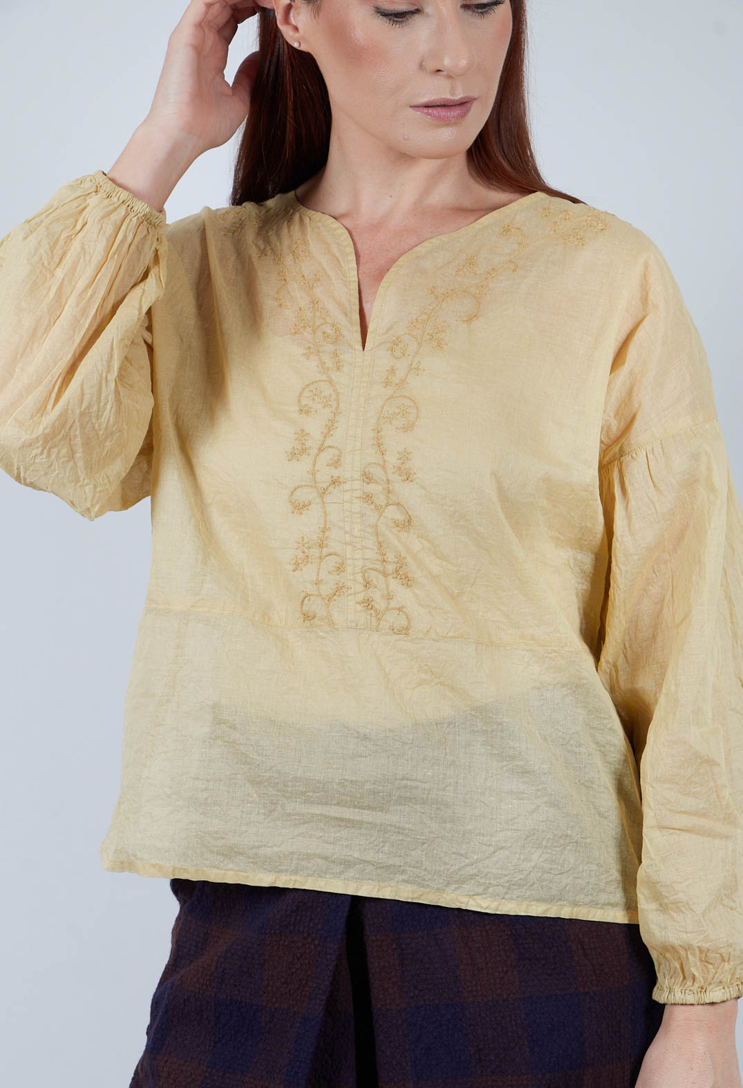 Molly Top in Ecru