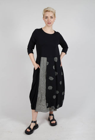 Mosso Dress in Nero