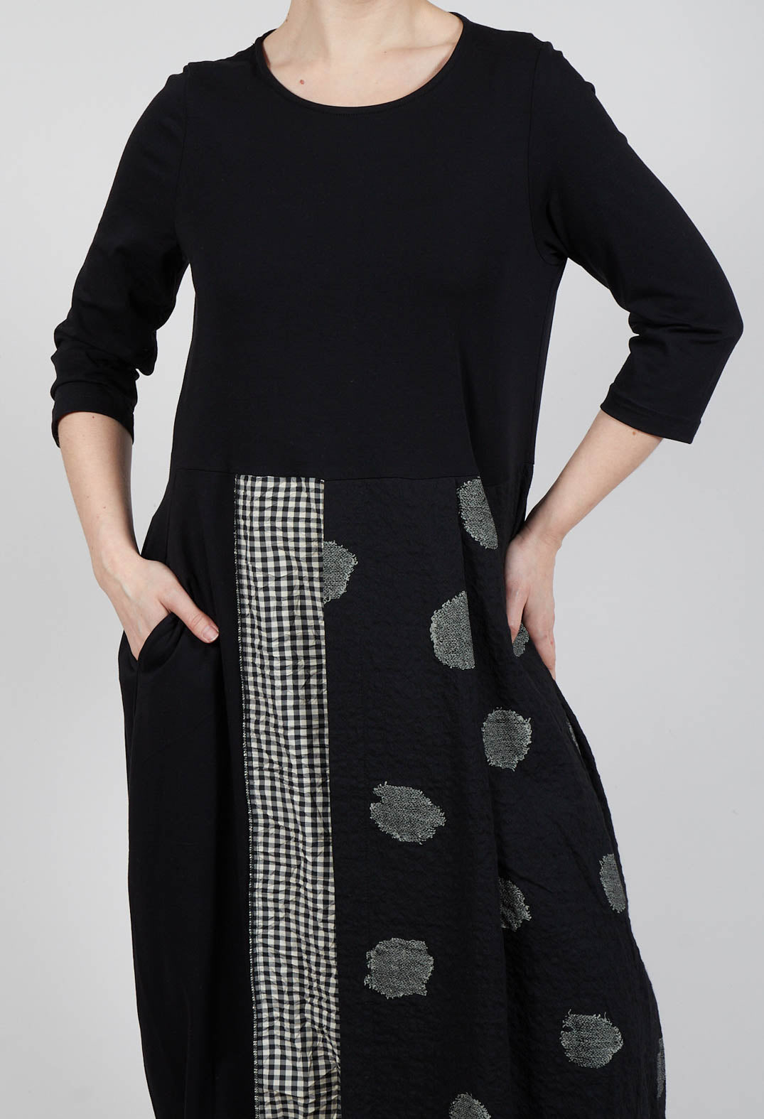 Mosso Dress in Nero