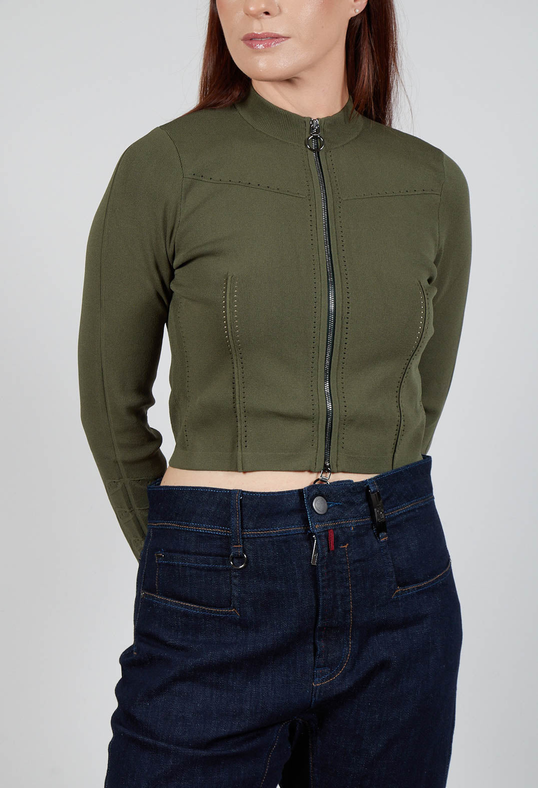 Motivate Cardigan in Green