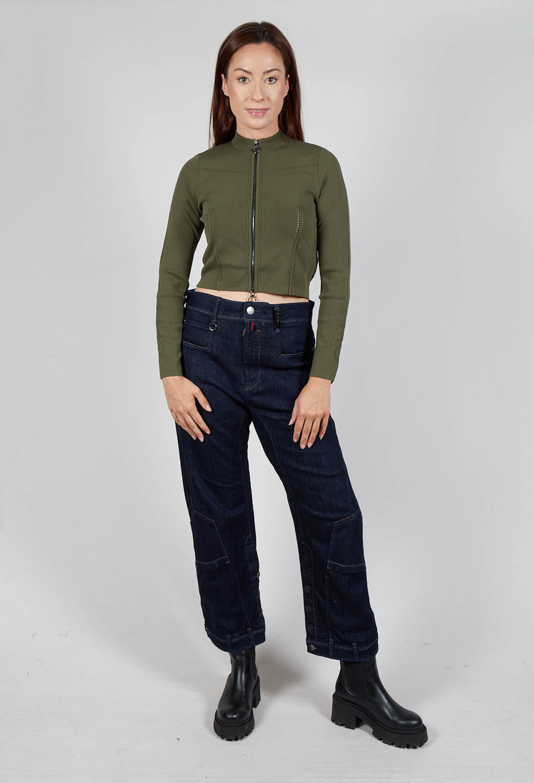 Motivate Cardigan in Green